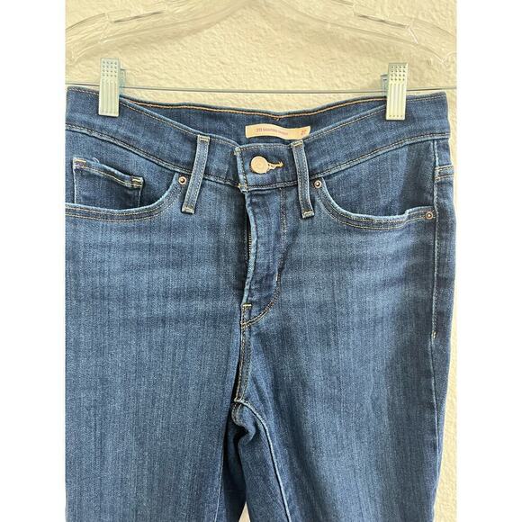 Levi's 311 Shaping Skinny blue jeans Sz 27 - Picture 4 of 5